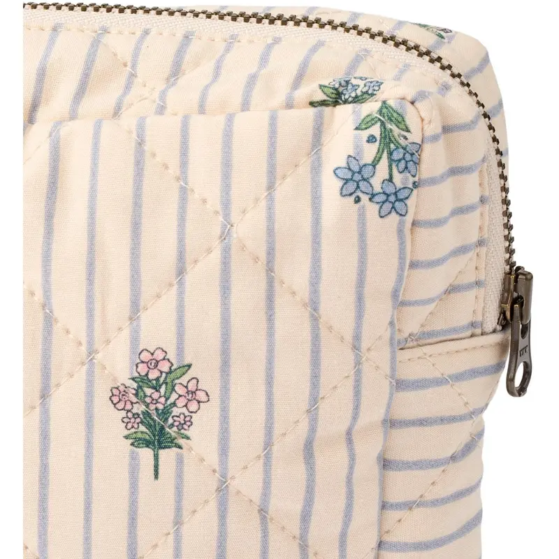 Wheat Rose Shadow Flowers Wash Bag Small Ziggy 2