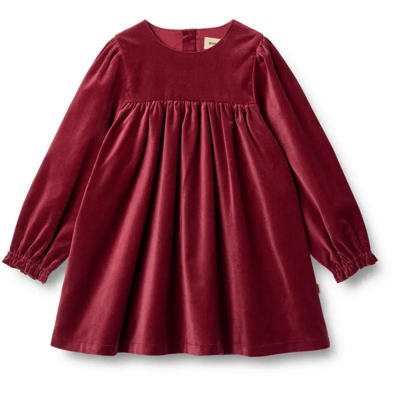 Wheat Ruby Red Dress L/S Elvira 1