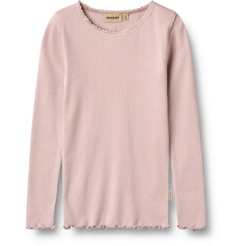 Wheat Soft Lilac Rib Blouse Reese 1
