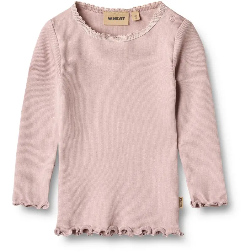 Wheat Soft Lilac Rib Blouse Reese 1