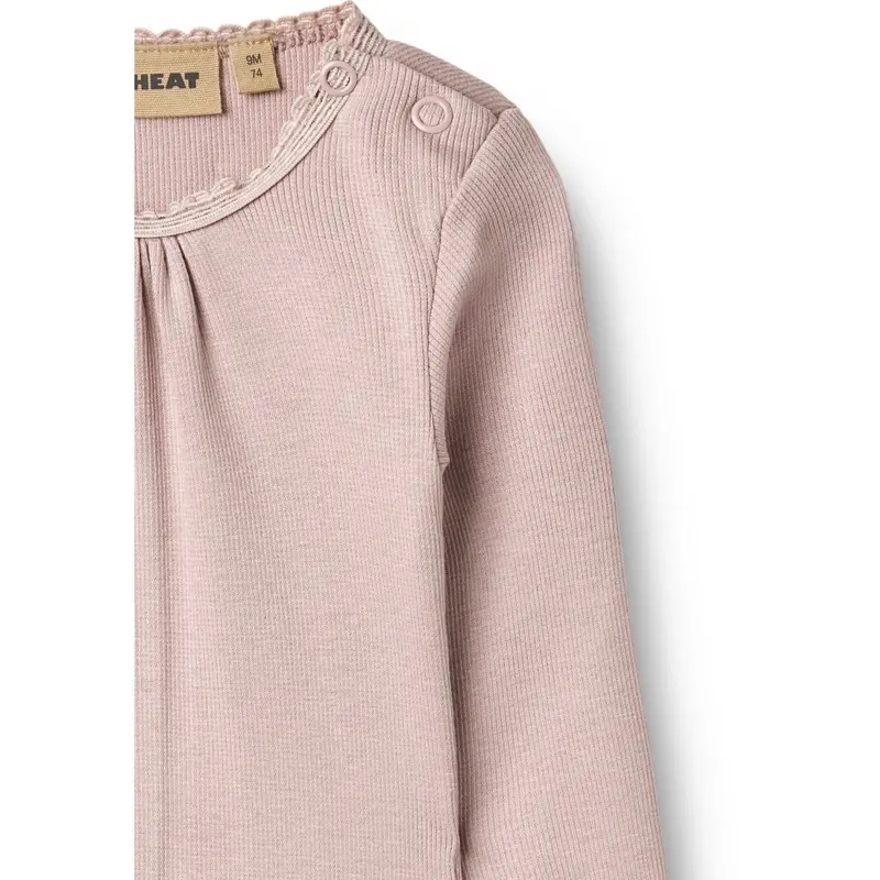 Wheat Soft Lilac Rib Body L/S Lotta 3