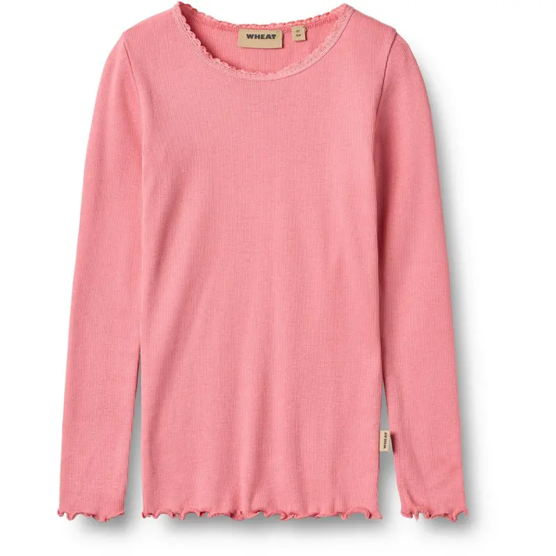 Wheat Soft Pink Rib Blouse Reese 1