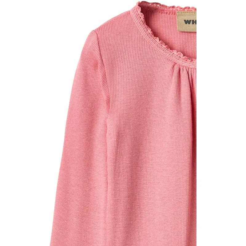 Wheat Soft Pink Rib Body L/S Lotta 2