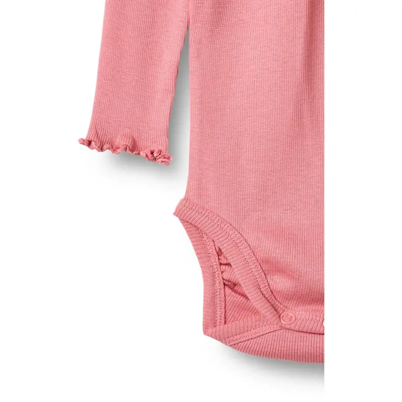 Wheat Soft Pink Rib Body L/S Lotta 4