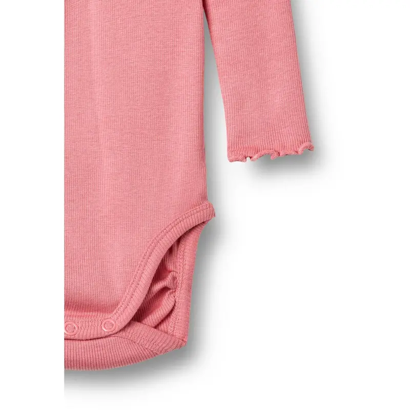 Wheat Soft Pink Rib Body L/S Lotta 5