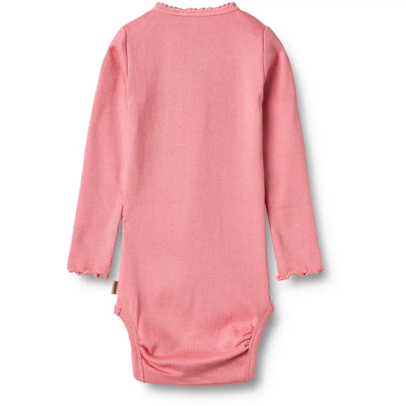 Wheat Soft Pink Rib Body L/S Lotta 6