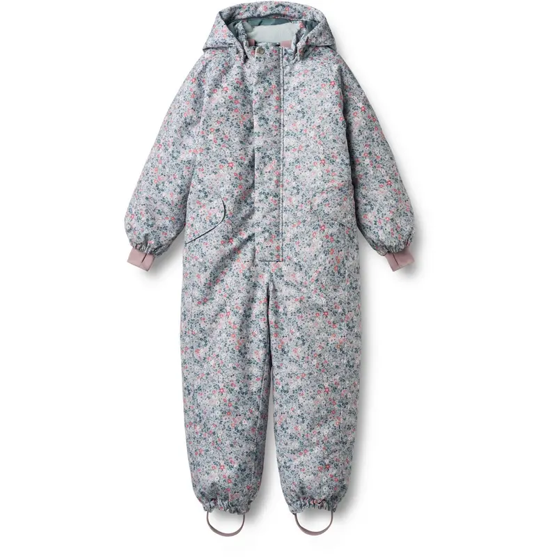 Wheat Soft Rain Flowers Snowsuit Miko 1