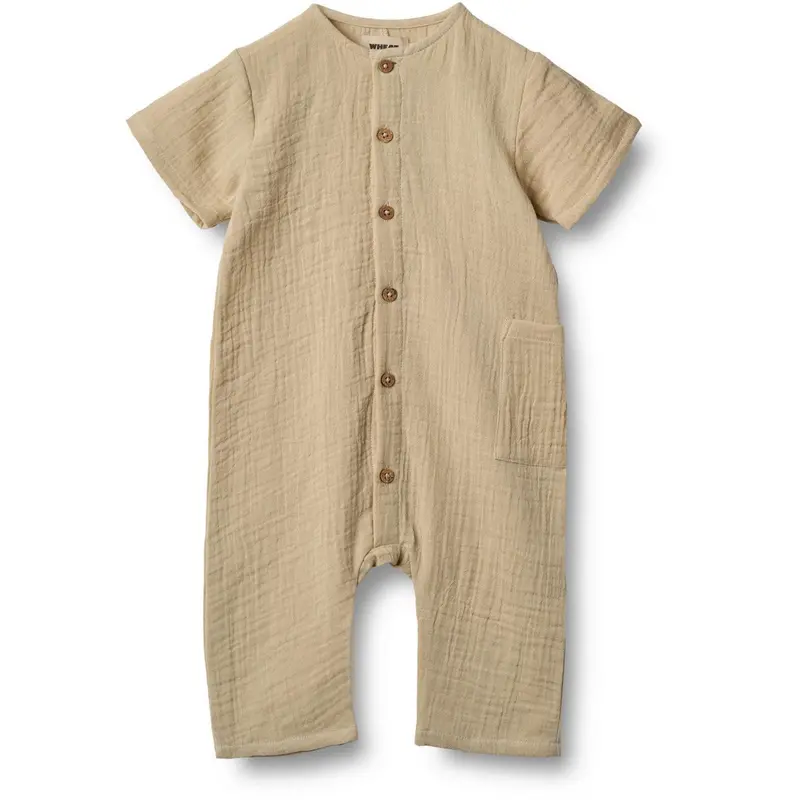 Wheat Soft Sand Romper Alex 1
