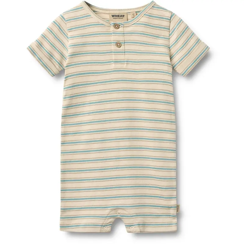 Wheat Spring Lake Stripe Jumpsuit S/S Alfred 1