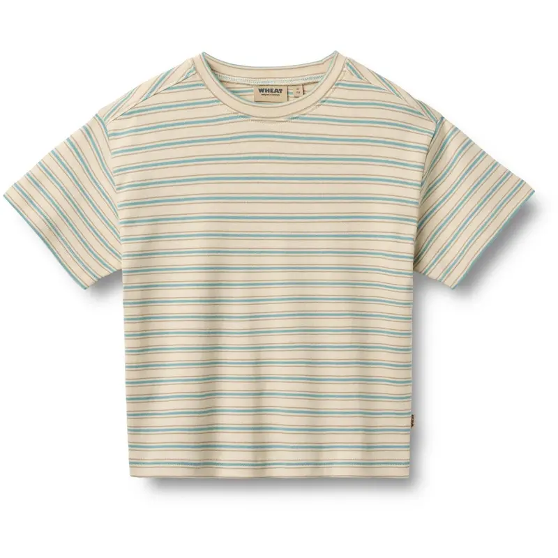 Wheat Spring Lake Stripe T-Shirt S/S Tommy 1