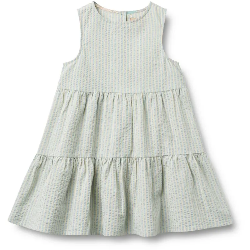 Wheat Summer Sky Stripe Dress Louise 1