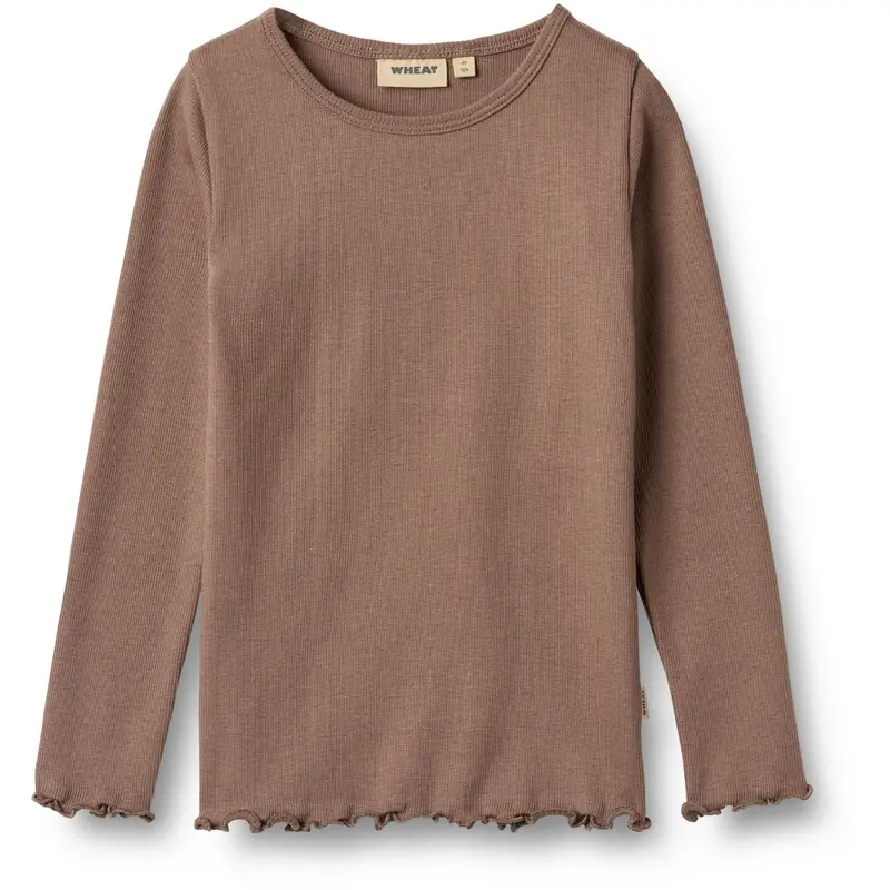 Wheat Toffee Brown Blouse Ida 1