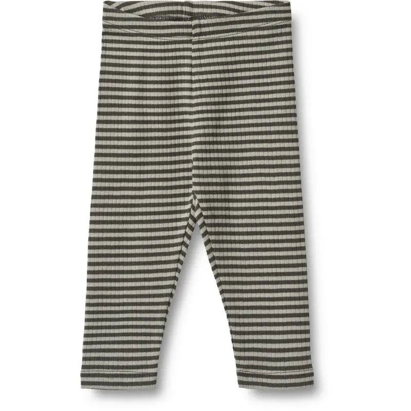 Wheat Winter Forest Stripe Jersey Leggings Jules 1