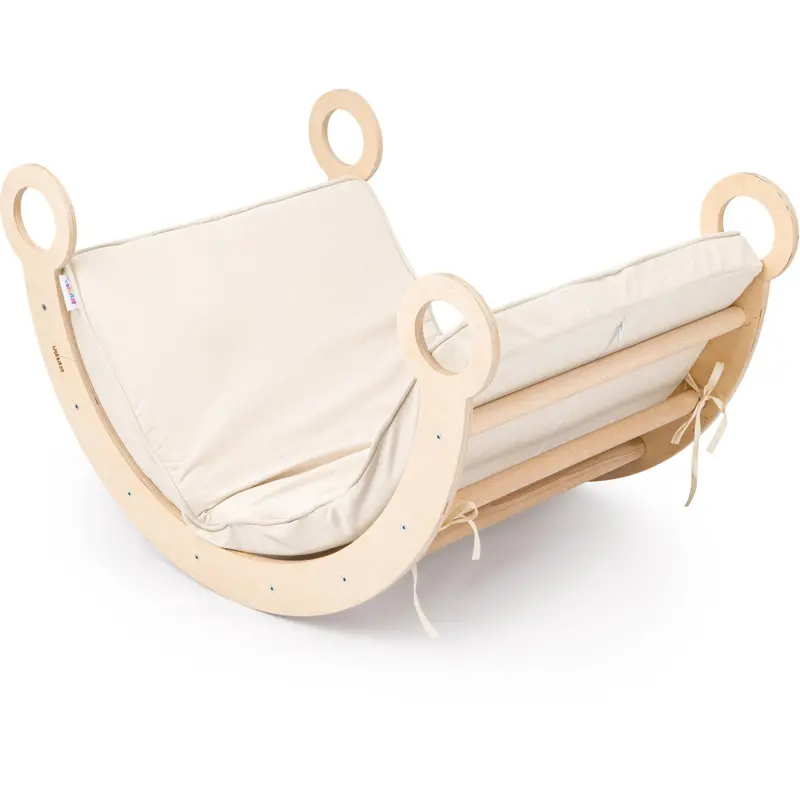 Woobiboo Natural Montessori Rocker With Beige Mattress M 1