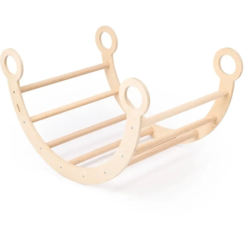 Woobiboo Natural Montessori Wooden Rocker M 1