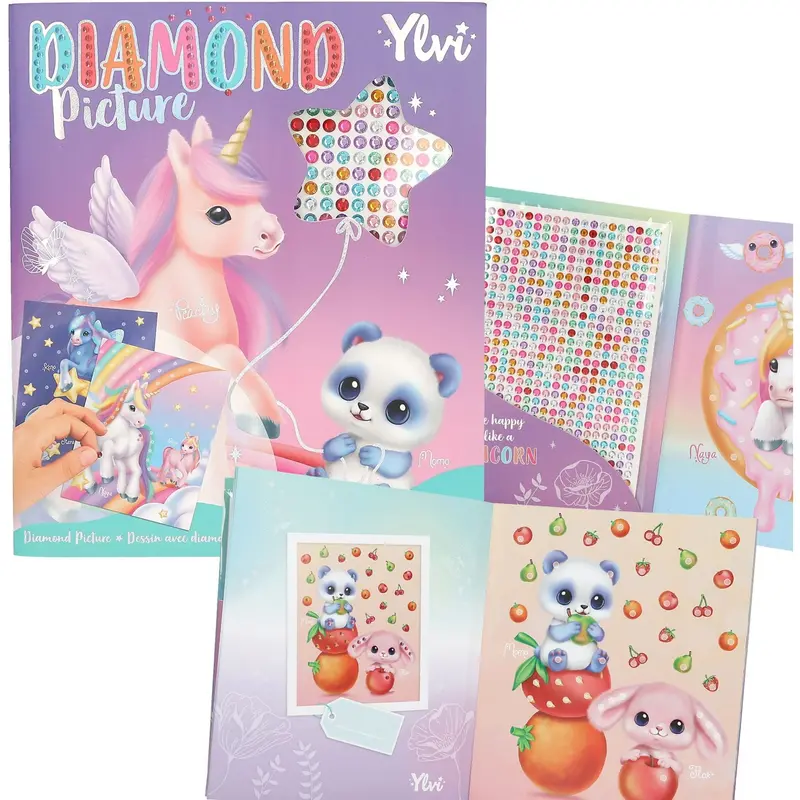 Ylvi Create Your Diamond Picture Stickerbook 1