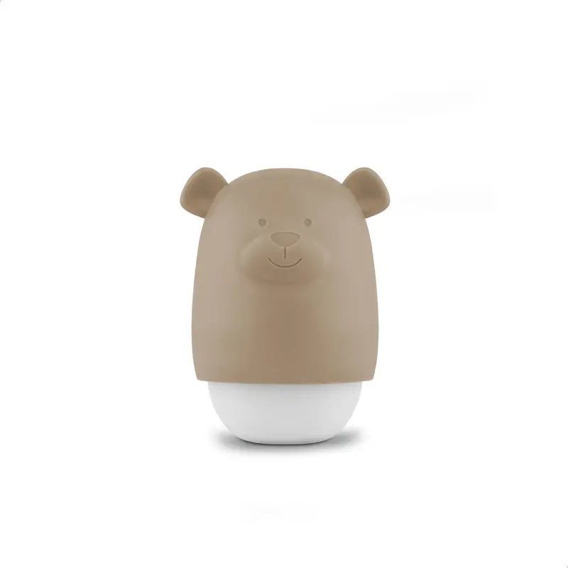 Zazu Beige Benny The Bear Portable Nightlight 1