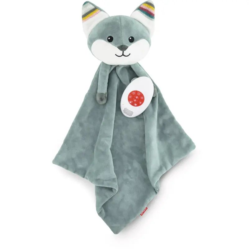 Zazu Green Felix The Fox Comforter With Sound 1