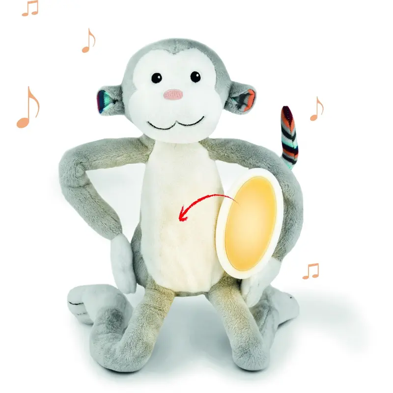 Zazu Grey Max The Monkey Nightlight 1
