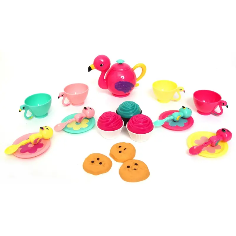 Zoo Troop Flamingo Tea Set 1