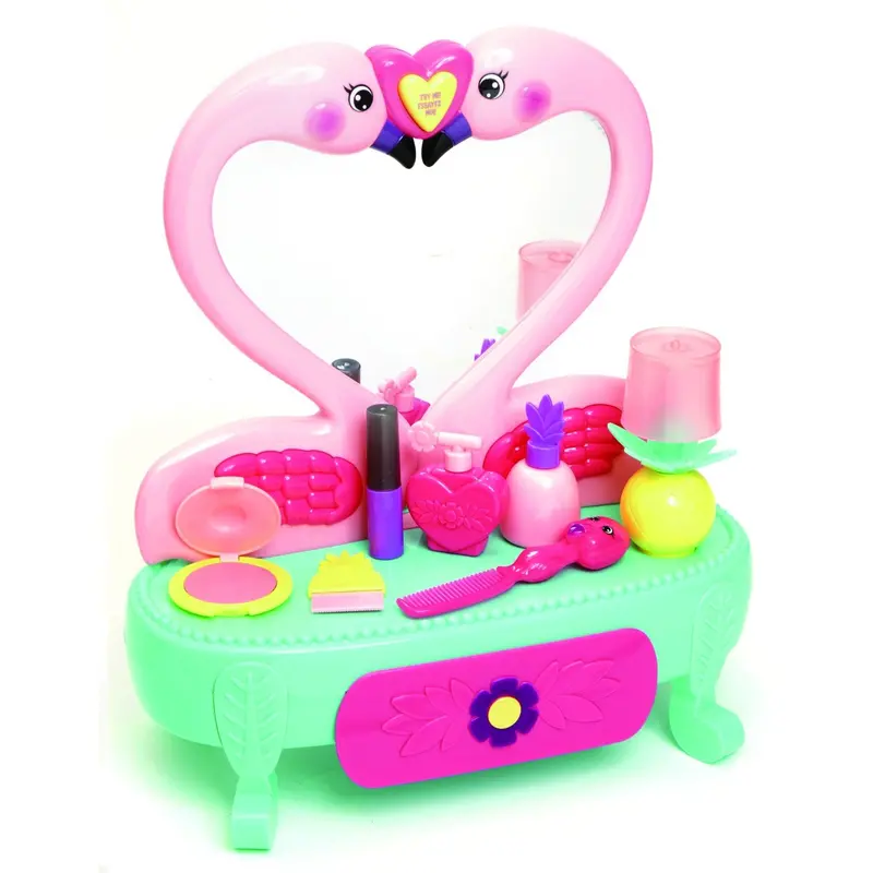 Zoo Troop Flamingo Vanity Set 1
