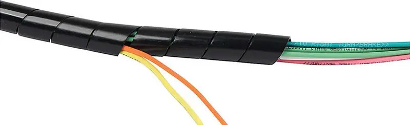 Allstar Performance 3/4-Inch Spiral Wire Loom – 10-Foot Protective Conduit For Wiring Harnesses 1