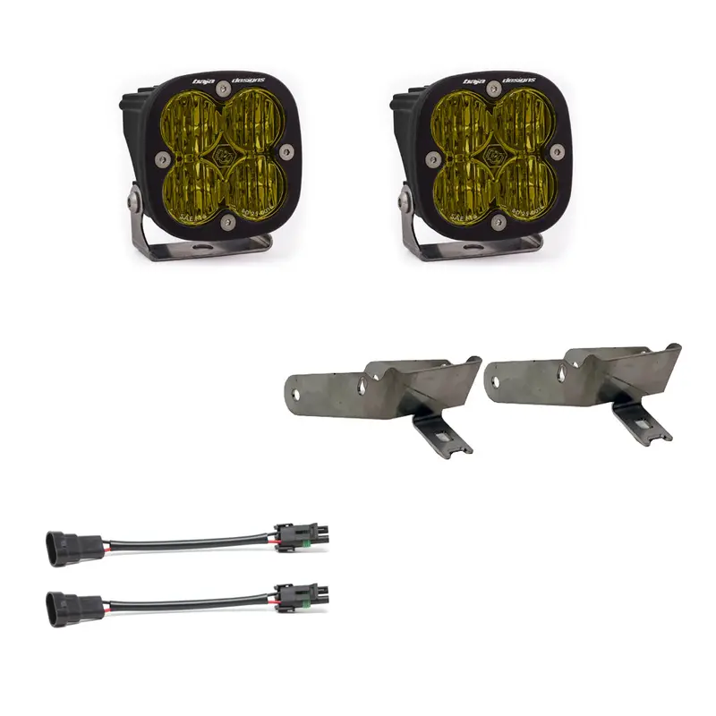 Baja Designs 630822 Sae-Compliant Amber Fog Pocket Lighting Kit For Ford Super Duty (1999–2010) 1