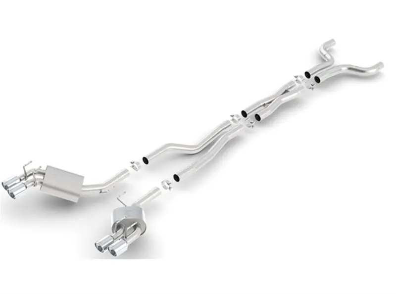 Borla 140494 S-Type Cat-Back Exhaust System – Stainless Steel Performance Exhaust 1