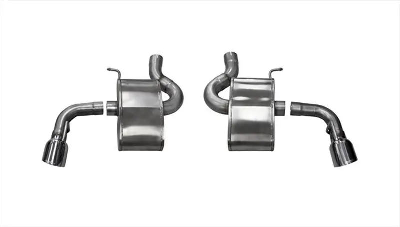 Corsa Performance 14785 Axle-Back Dual Exhaust System – 2.75-Inch Diameter, Polished 4.5-Inch Tips, Fits 2016–2019 Camaro Ss 1