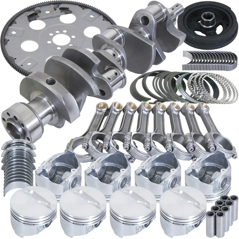 Eagle Specialty Products Balanced 350Ci Chevy Engine Assembly – Street & Strip Ready, One-Piece Main 1