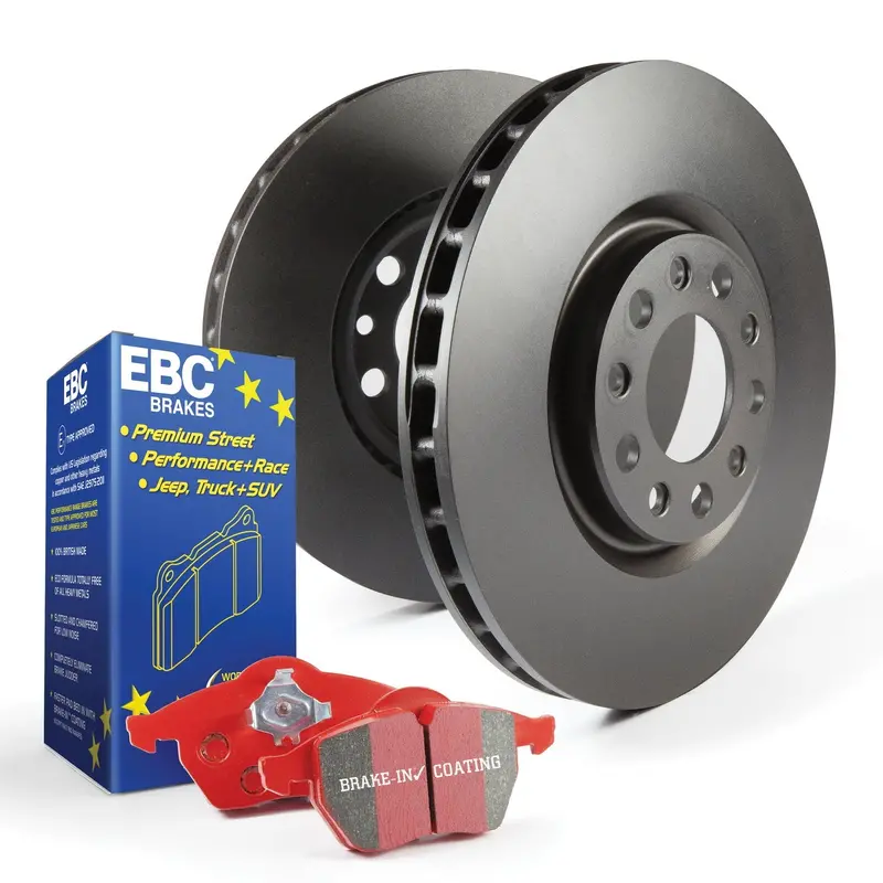 Ebc Brakes S12Kf1866 Redstuff High-Performance Brake Kit With Rk Rotors 1