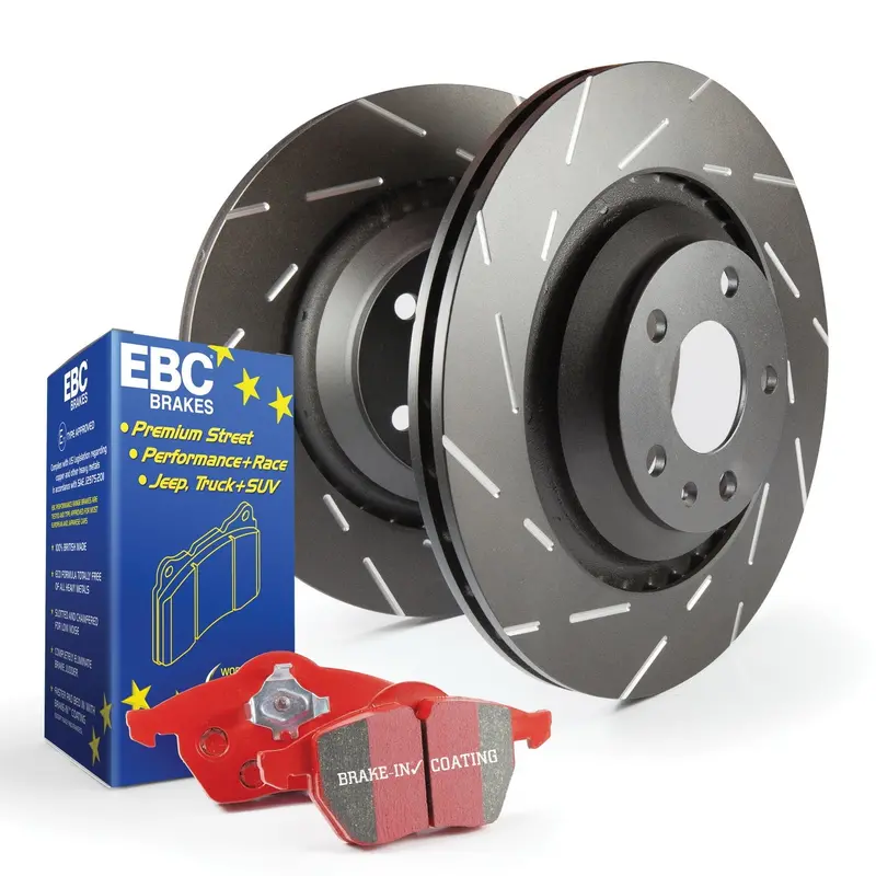 Ebc Brakes S4Kf1386 Redstuff Performance Brake Kit With Usr Rotors 1