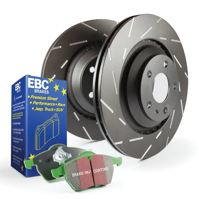 Ebc Greenstuff 6000 Brake Pad & Usr Rotor Kit – S2Kf1678 Compatible System 1