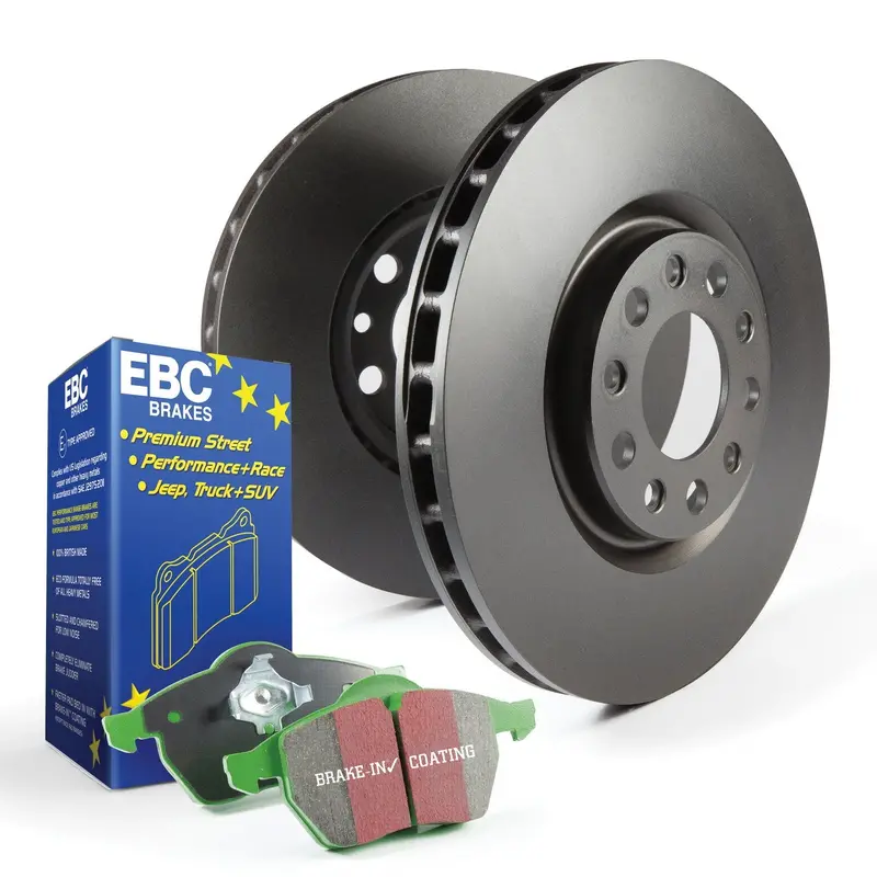 Ebc S14Kf1055 Suv Brake Kit – Greenstuff Pads With Rk Rotors 1