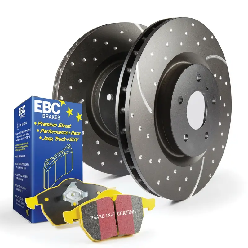 Ebc Yellowstuff Brake Pad & Gd Rotor Kit – S5Kr1042 High-Friction Street/Track Combination 1