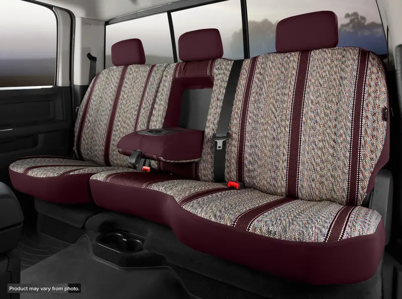 Fia Tr47-62 Wine-Colored Wrangler Custom Seat Covers – Premium Fit & Fabric 1