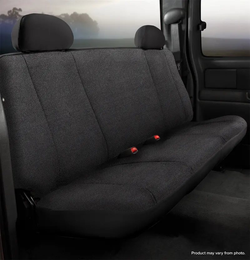 Fia Trs42-58 Black Bench Seat Cover For Jeep Wrangler 1