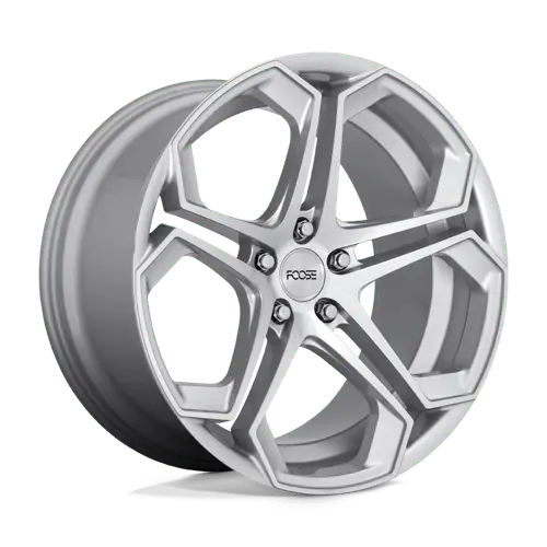 Foose F170 20X10.5 Inch Silver Machined Wheel – 5X115 Bolt Pattern, +20Mm Offset 1