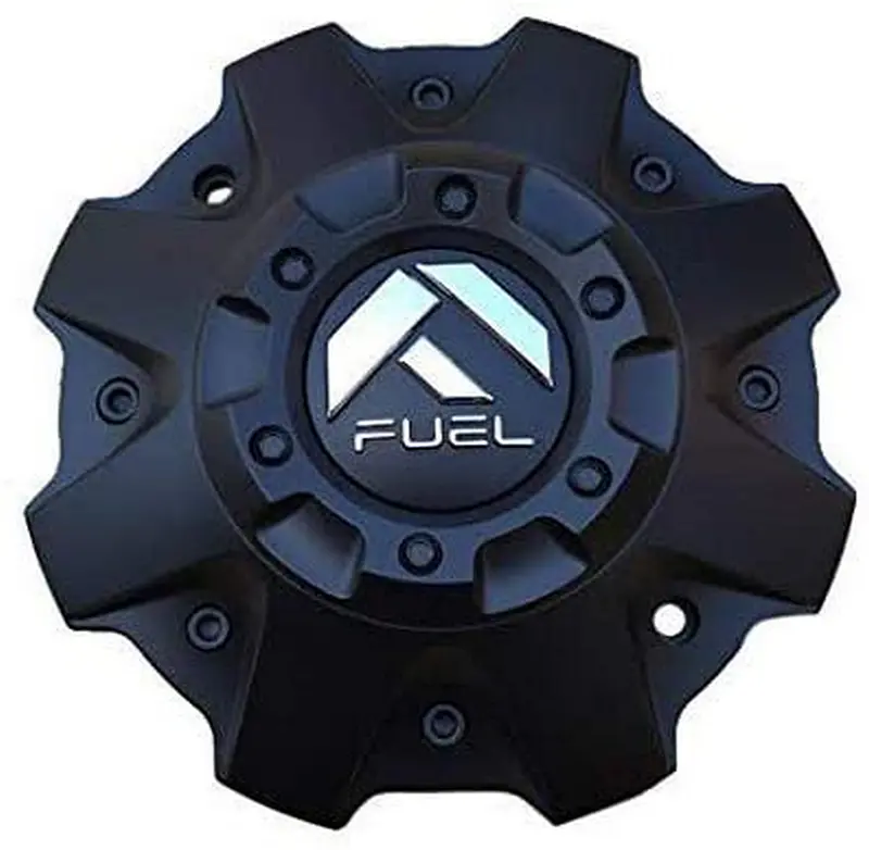 Fuel Matte Black Short-Style Fuel Cap Cover – Pack Of 2 1