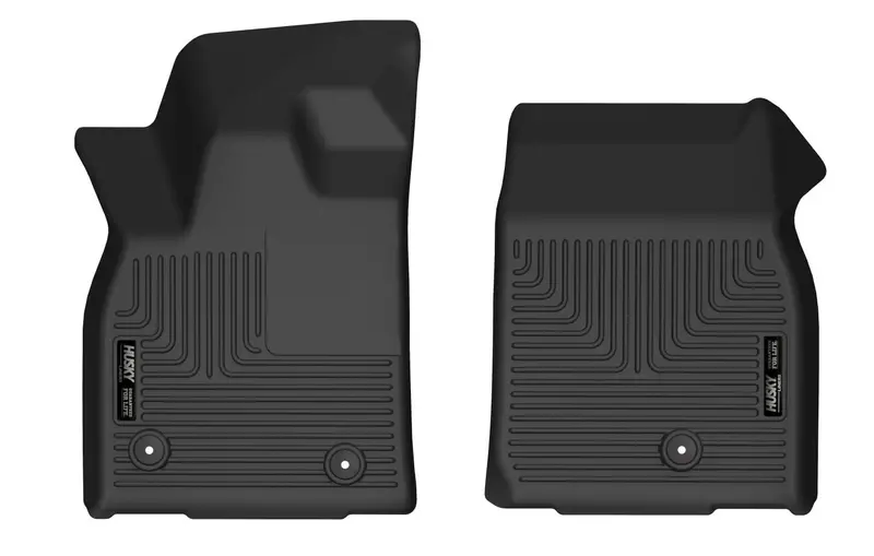 Husky Liners X-Act Contour Floor Liners – Black, 2-Piece Front Set 1