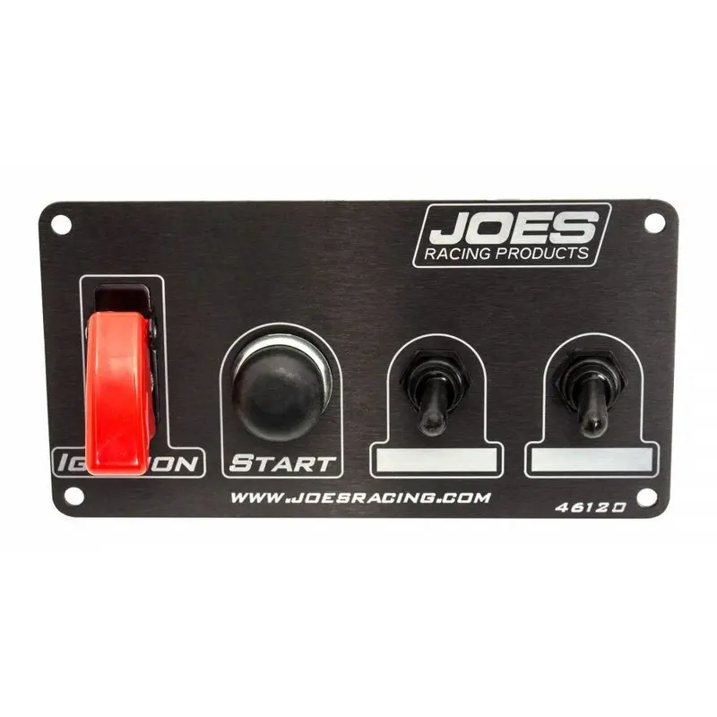 Joes Racing Products 46120 Switch Panel Ing/Start W /2 Acc Switches No Light 1