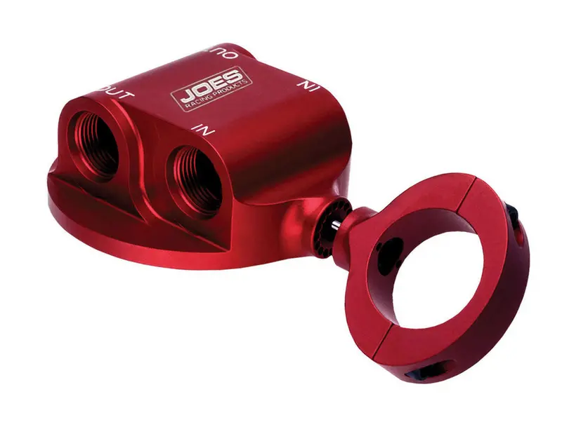 Joes Racing Remote Oil Filter Mount – 1.25-Inch Threaded Adapter (Model 42510) 1