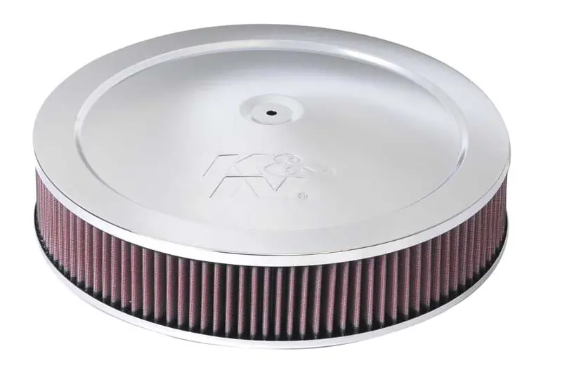K&N 60-1280 High-Flow Round Replacement Air Filter Assembly 1