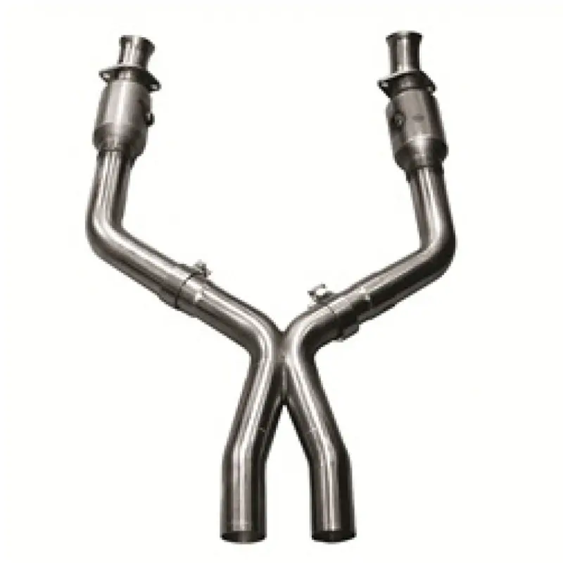 Kooks Custom Headers 11313300 Green-Catted X-Pipe – 2.5-Inch Stainless Steel, Fits 2005–2010 Mustang Gt 1