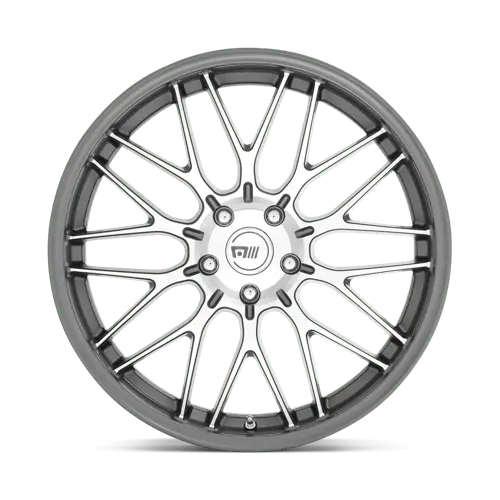 Motegi Mr153 19X9.5 Inch Alloy Wheel – 5X4.5 Bolt Pattern, Machined Gunmetal Finish, +40Mm Offset 1
