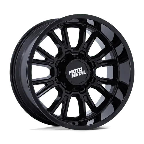 Motometal Mo810Bx18908001 Forged Beadlock-Style Wheel – 18X9", 8X6.5", Gloss Black, 0Mm Offset 1