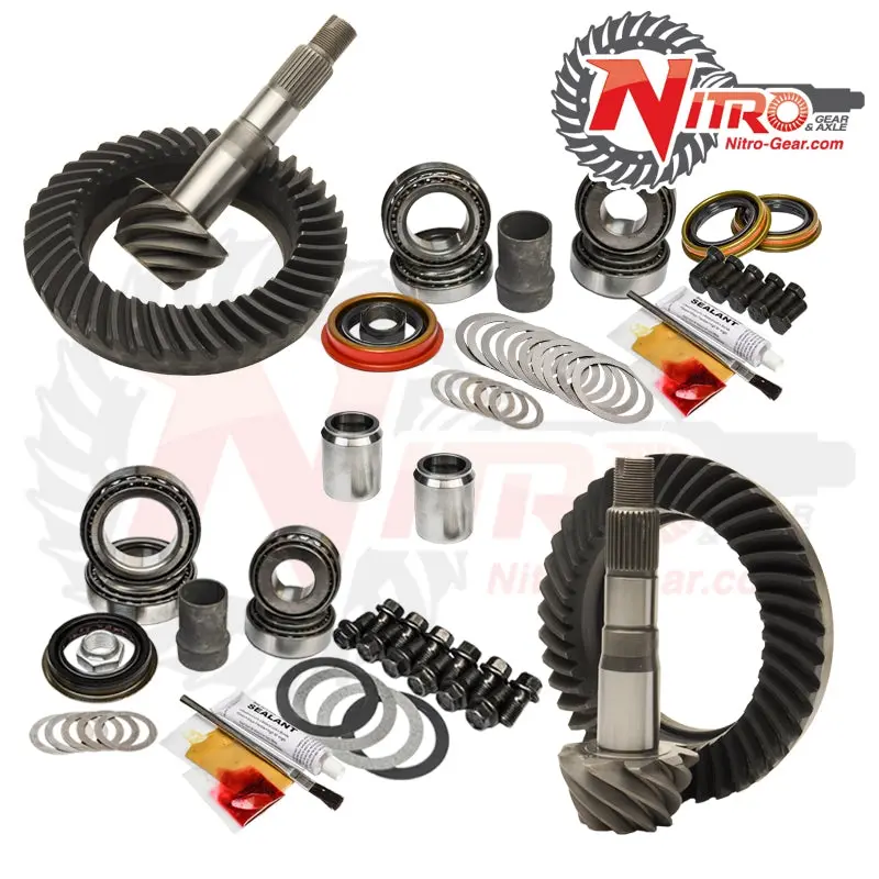 Nitro Gear & Axle Gpfjcruiser410-2 03-09 Toyota 4Runner Fj Hilux Tacoma E-Lock 4.10 Ratio Gear Package Kit Nitro Gear And Axle 1