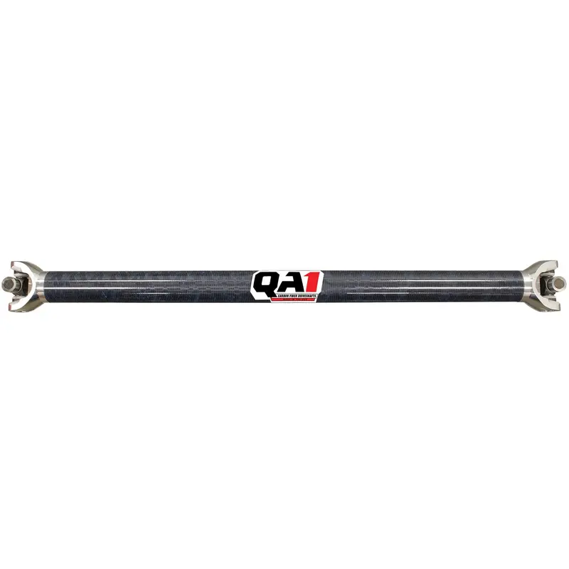 Qa1 Jj-11274 Carbon Fiber Driveshaft – 38-Inch Length, 2.3-Inch Tube, 1310 U-Joints, 2600-Lb Rating 1