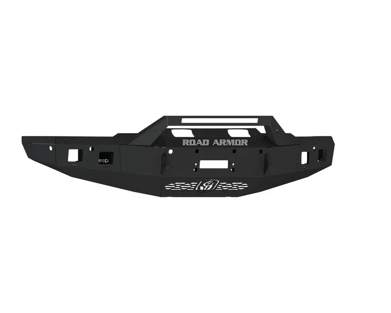 Road Armor 4201F3B Stealth Winch Mounting Front Bumper – Sheet Metal Pre-Runner Style 1