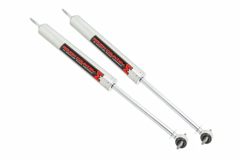 Rough Country M1 Front Lift Shocks – 1 To 3 Inch Drop For Jeep Cherokee Xj (1984–2001) And Wrangler Tj (1997–2006) 1